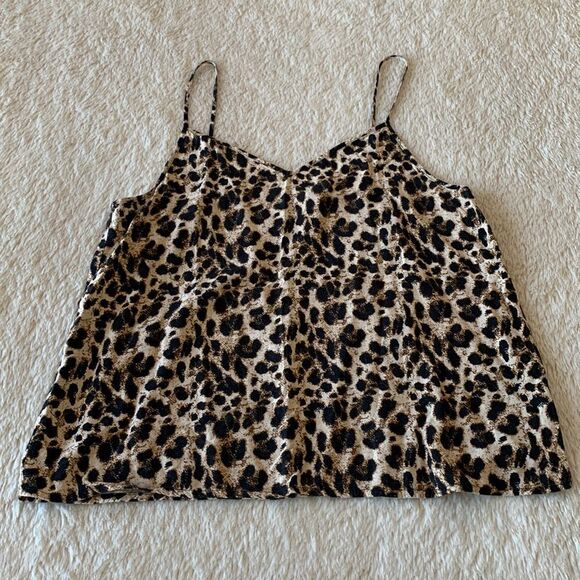 Esmara by Heidi Klimt cheetah print black top - Picture 5 of 16